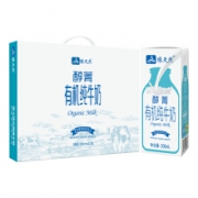 缘天然 有机全脂牛奶 200ML*12盒