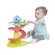 Hasbro孩之宝 便携系列旋转轨道车库*2件