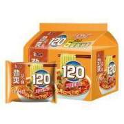 限华北：康师傅 方便面（KSF）劲爽拉面 香辣牛肉袋面 五连包