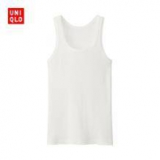 新补货：UNIQLO 优衣库 180702 男士袋装罗纹背心