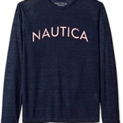 限尺码！Nautica诺蒂卡Graphic Navy男子T恤