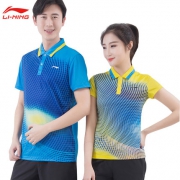 李宁（LI-NING）  情侣款速干短袖Polo衫