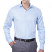 CALVIN KLEIN 男士免熨弹力修身衬衫