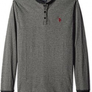 小码福利！U.S. Polo Assn. Henley男士T恤