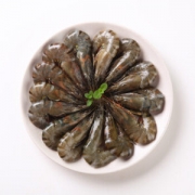 简单滋味 越南黑虎虾草虾 400g/袋 16-20只 火锅 海鲜