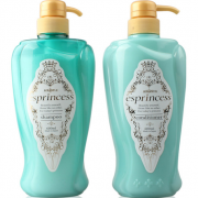 esprincess 魔法香气新生光泽保湿无硅洗护套装 洗发水600ml+护发素600ml