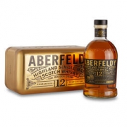 Aberfeldy 艾柏迪 12年 苏格兰高地单一麦芽威士忌 金装礼盒 700ml *2件