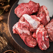 PLUS会员！Cattle 宾西 飘香牛肉块 1kg 42元
