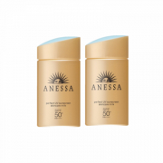 资生堂安热沙 金瓶防晒霜60ml2瓶装 SPF50+ PA++++