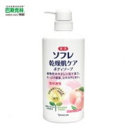 Bathclin 巴斯克林 舒芙蕾白桃香保湿滋润沐浴露 550ml 赠浴盐2袋