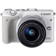 Canon 佳能 EOS M3(EF-M 15-45 IS STM)微型单电套机 白色