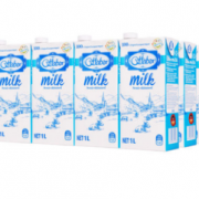 Attaber 艾他堡 部分脱脂牛奶 1L*12盒