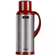 24小时保温！SIMELO 印象京都 玻璃内胆新上海保温壶   2000ML（亮本）