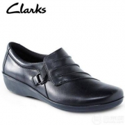 限US5码，Clarks 其乐 everlay HEIDI女士真皮一脚蹬 Prime会员凑单免费直邮含税