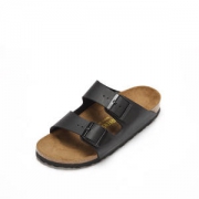 德国原产 勃肯 Birkenstock 男女款 双排扣平底软木凉拖