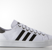 14日！adidas 阿迪达斯 Originals CourtVantage 中性帆布运动鞋