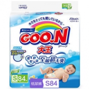GOO.N 大王 维E系列 婴儿纸尿裤 84片 *2件