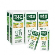 豆本豆 原味豆奶 植物蛋白饮料 250ml *6盒 *2件