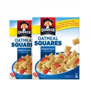 神价格 美国进口 桂格 Quaker 即食方脆燕麦片 411g