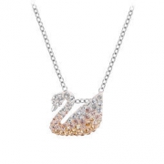 Swarovski 施华洛世奇 5215038 渐变天鹅 女士项链 *2件