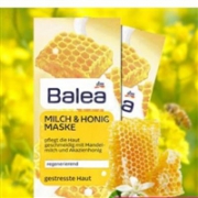 Balea 芭乐雅 牛奶蜂蜜新生美白面膜 2x8 ml  5片装