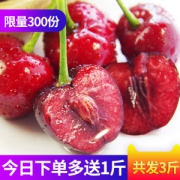 预售 哆啦趣 烟台大樱桃 车厘子 果径24-26mm 3斤 现摘现发