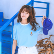 Skgirl 港风宽松棉女士T恤