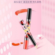 泰国国民品牌，mistine 双头珠光唇彩 3个色号