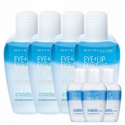 美宝莲 眼部及唇部卸妆液70ml*4+40ml小样*3