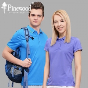 瑞典户外品牌 磐雾 Pinewood 男女款 休闲速干Polo衫