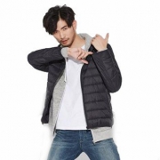 反季清仓！男款立领轻薄羽绒服