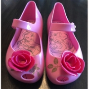 Mini Melissa 花朵立体女童款果冻鞋