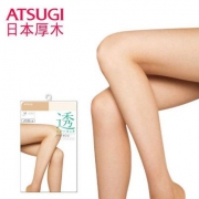 ATSUGI 厚木 透系列 防勾丝薄款丝袜3双 黑色M码 prime会员凑单免费直邮