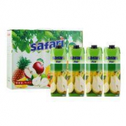 safari 萨法瑞 梨果肉饮料（含糖）果汁礼盒1L*4瓶