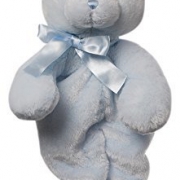 GUND 我的第一只泰迪熊 拉绳八音盒 11英寸(28cm) 蓝色款
