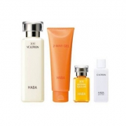 HABA 鲨烯透白驻颜福袋（沁润柔肤水180ml+面膜120g+美白油15ml+G露20ml）