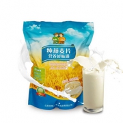 营养早餐# 天然即食冲饮燕麦片袋装1000g