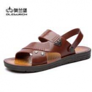 奥兰堡 夏季男士防滑凉鞋
