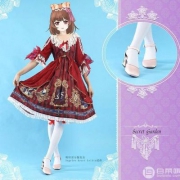 Teenmix 天美意  女士刺绣优雅ol风粗高跟凉鞋18902CK7 3色