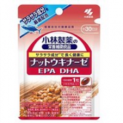 老年人保健佳品：小林制药纳豆激酶素DHC+EPA溶血栓30日量*4包