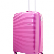 美旅 AmericanTourister 万向轮旅行箱登机箱 20英寸I20TSA 海关锁玫红色