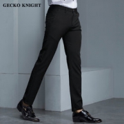 GECKO KNIGHT 壁虎侠 夏季薄款休闲免烫弹力西裤券后28元包邮
