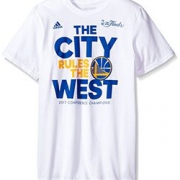 Adidas NBA总决赛助威T恤 金州勇士队 63元（未含运税费用）