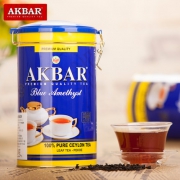 AKBAR 蓝罐锡兰红茶 450g*3罐 赠100g红茶 斯里兰卡进口