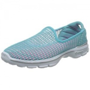 Skechers 斯凯奇 GO WALK 3系列 女 轻质一脚蹬健步鞋 14054