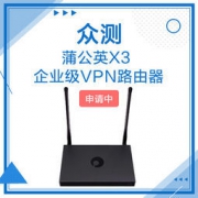 蒲公英X3 企业级VPN路由器