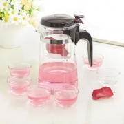 喜米 茶具750ML飘逸杯+送6小杯