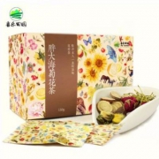 清咽润喉，喜乐田园 胖大海菊花茶150g