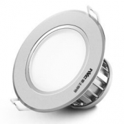 2号0点：nvc-lighting 雷士照明 LED筒灯 4W 暖白光