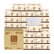 10点前60秒！清风 原木纯品 3层120抽*30包抽 中规 *2件 89.85元包邮